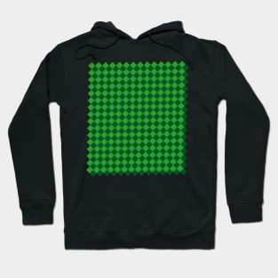 Beautiful green   squares Hoodie